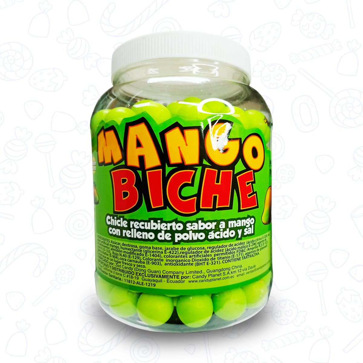 Mango Biche Jar